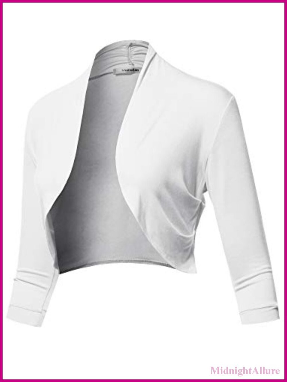 Open Front Knit Blazer Stretchy Cardigan Jacket Business Casual Work